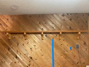 lot 74 image: Oak Shelf