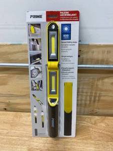 lot 46 image: PRIME LEDFHH01 PRIME 600-Lumen LED Folding Worklight