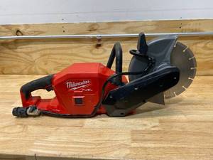 lot 10 image: MILWAUKEE M18 FUEL ONE-KEY 18-Volt Lithium-Ion Brushless Cordless 9 in. Cut Off Saw (Tool-Only)