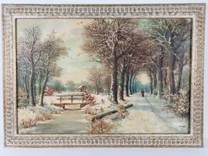 Vintage Oil on Canvas