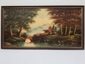 Vintage Oil on Canvas