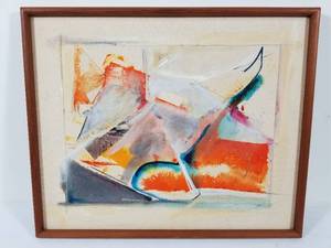 Vintage Mixed Media on Canvas