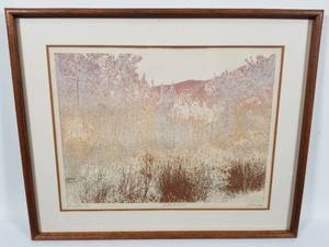 Vintage Intaglio Print