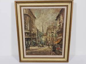 Vintage Oil on Canvas