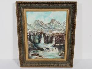 Vintage Oil on Canvas