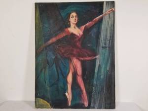 Vintage Oil on Canvas