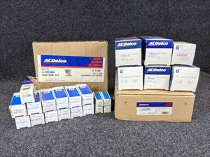 lot 175 image: (PARTS LOT)  - Assorted AC Delco and Genuine GM Parts - ECM, Rockers and More - See Pictures for detailed part numbers