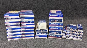 lot 594 image: (PARTS LOT)  - Assorted AC Delco Spark Plugs and Glow Plugs - See Pictures for detailed part numbers