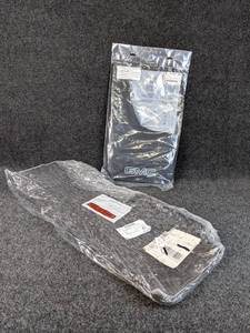 lot 688 image: 2014-2019 Chevrolet  GMC 1500 to 3500 Genuine GM Reart Mud Guards - Part No. 19213394 and Rear Rubber Floor Mat Part No. 22858825