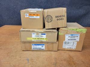 lot 363 image: NOS - Genuine Ford Parts and More - Part No. 7L1Z-778045F54-AA, FT4Z- 16A550-BA and 5F1Z-5304-AA