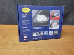 lot 431 image: NOS - Putco Chrome Mirror Covers -  Fits 2009 Ford F150 w Turn Signals - Part No. 400502