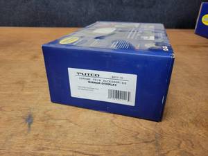 lot 436 image: NOS - Putco Chrome Mirror Overlay -  Fits 1999 to 2007  Ford Super Duty  - Part No. 401116