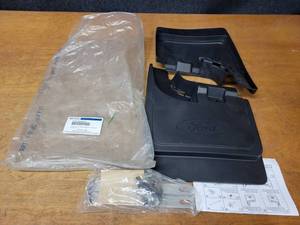 lot 466 image: NOS - Genuine Ford Rear Mud Flap Kit - Fits 2017 to 2021 Ford Super Duty Trucks - Part No. HC3Z-16A550-DA