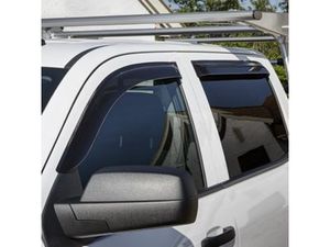 lot 375 image: NOS - GM 2014 to 2021 Crew Cab Window Deflector Kit - Part No. 19302680