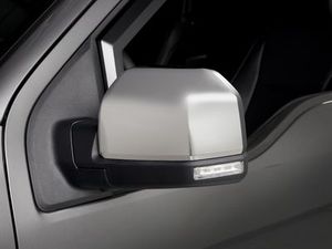 lot 662 image: NOS - Genuine Ford Chrome Mirror Caps - Fits 2015 to 2018 Ford F150 Trucks - Part No. VFL3Z-17D742-A