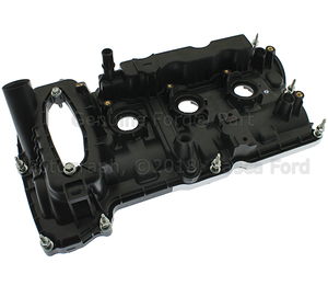 lot 663 image: NOS - Genuine Ford Engine Valve Cover - Fits 2.7L Ecoboost Engine - Part No. FT4Z-6582-F