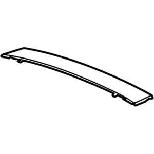 lot 678 image: NOS - Genuine GM 2004 to 2009 Cadillac SRX Rear Trim Cover - Part No. 15140325