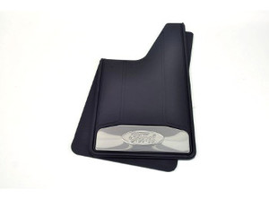 lot 698 image: NOS - Genuine Ford Rear Splash Guard Kit w Metal Insert - Fits 2014 to 2016 Ford Super Duty - Part No. CL3Z-16A550-K