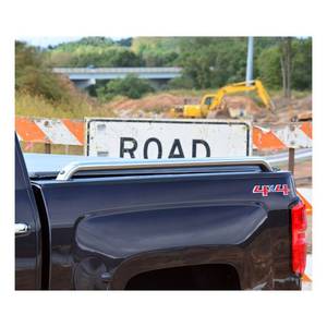 lot 383 image: NOS - Luverne Stainless Steel Truck Bed Rails - Fits 2007 to 2018 GM 1500 Trucks w 59 Bed - Part No. 510080 - 1-78 Tube Diameter