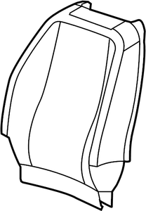 lot 657 image: NOS - Genuine GM Seat Back Cover - Part No. 20890177