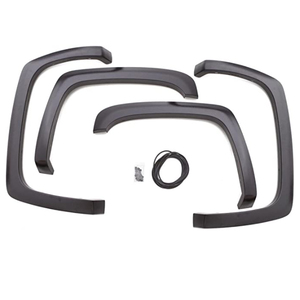 lot 336 image: NOS - Lund Fender Flare Kit (4pc) - Part No. SX111S Fits 2016 to 2018 Chevrolet Silverado 1500, Fits some 2500 and 3500 Trucks - Google to see complete list