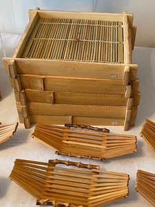 lot 31 image: Steamer Baskets, Bamboo Trays and Sushi Plates