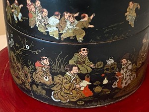 lot 10 image: Variety of Asian Inspired Decorative Boxes