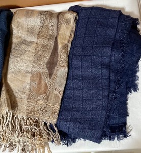 lot 71 image: Seven Beautiful Scarves