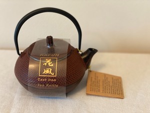 lot 118 image: Cast Iron Teapot by Kafuh - New w Tags