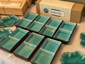 lot 63 image: Sushi Kits, Large Platter, Divided Sauce Dishes & More