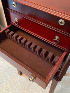 lot 60 image: Flatware Storage Chest