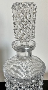 lot 130 image: KH Crystal Decanter