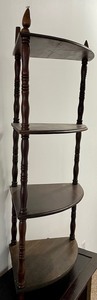 lot 150 image: Wooden Corner Shelf