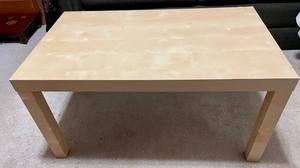 lot 87 image: Petite Blonde Coffee Table