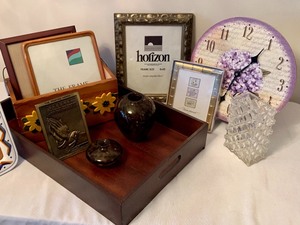 lot 188 image: Variety of Home Decor Items including Picture Frames