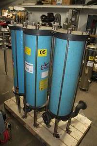 Lot of (4) Eden Excell Filter Housings