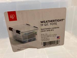 Weathertight Totes