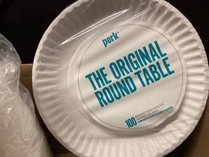 Paper Plates and Plastic Cups
