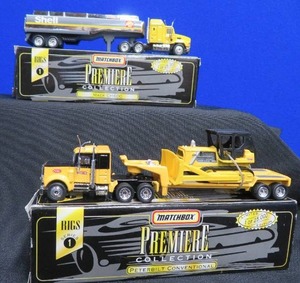 lot 12 image: 2 HIGHLY COLLECTABLE MATCHBOX PREMIERE COLLECTION RIGS SERIES 1