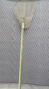 lot 55 image: CUMINGS SMELT NET  LANDING NET