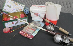 lot 63 image: MISC. FISHING LOT.
