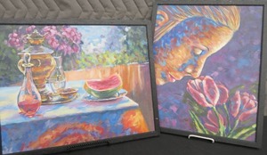 lot 69 image: ORIGINAL FRAMED PAINTINGS