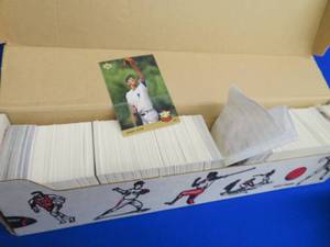 lot 105 image: COMPLETE SET OF 1993 UPPER DECK BASEBALL CARDS  #449 DERIK JETTER PROSPECT CD.