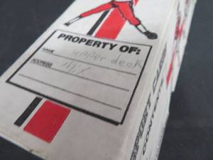 lot 107 image: BOX OF UPPER DECK 1992 BASEBALL CARDS