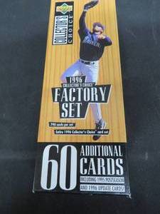 lot 110 image: COLLECTORS CHOICE 1996 FACTORY SET
