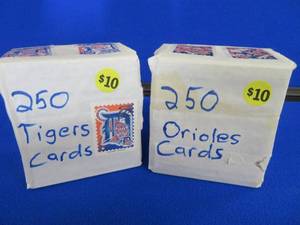 lot 120 image: WRAPPED  UNKNOWN MYSTERY CARDS