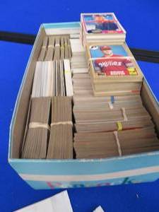 lot 141 image: BASEBALL CARDS  70S AND UP