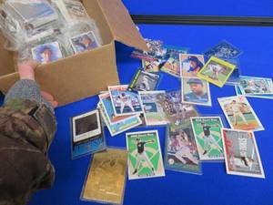 lot 145 image: BOX OF BASEBALL. WOW