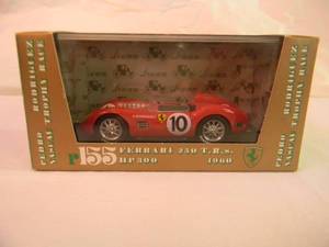 lot 6 image: BRUMM 143 SCALE 1960 FERRARI 250 T.R.S. HP 300 - NEW IN BOX - GREAT PIECE - SEE PICTURES