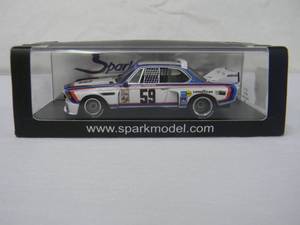 lot 16 image: SPARK MODEL 143 SCALE BMW CSL WINNER DAYTONA 1976 - NEW IN BOX - AWESOME GREAT PIECE - SEE PICTURES